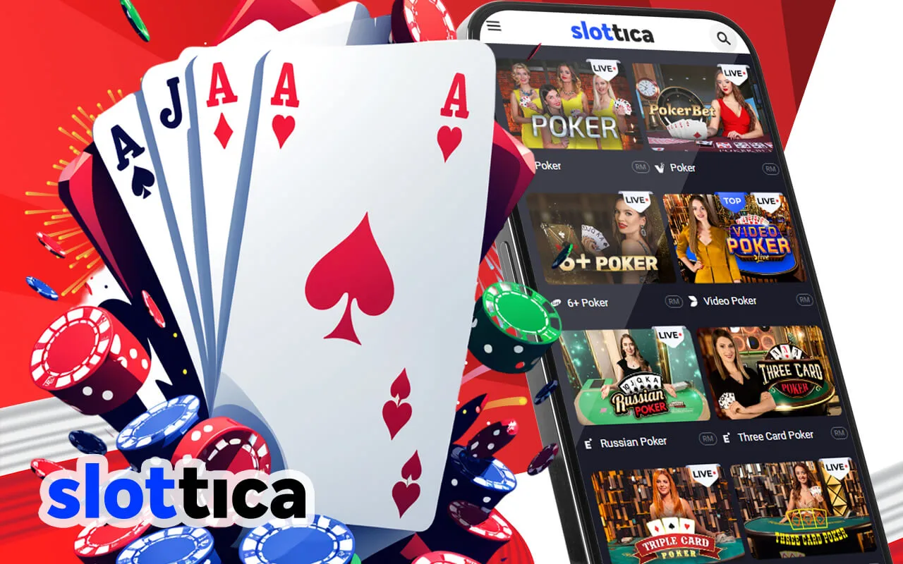 Zagraj w pokera w Slottica Casino PL