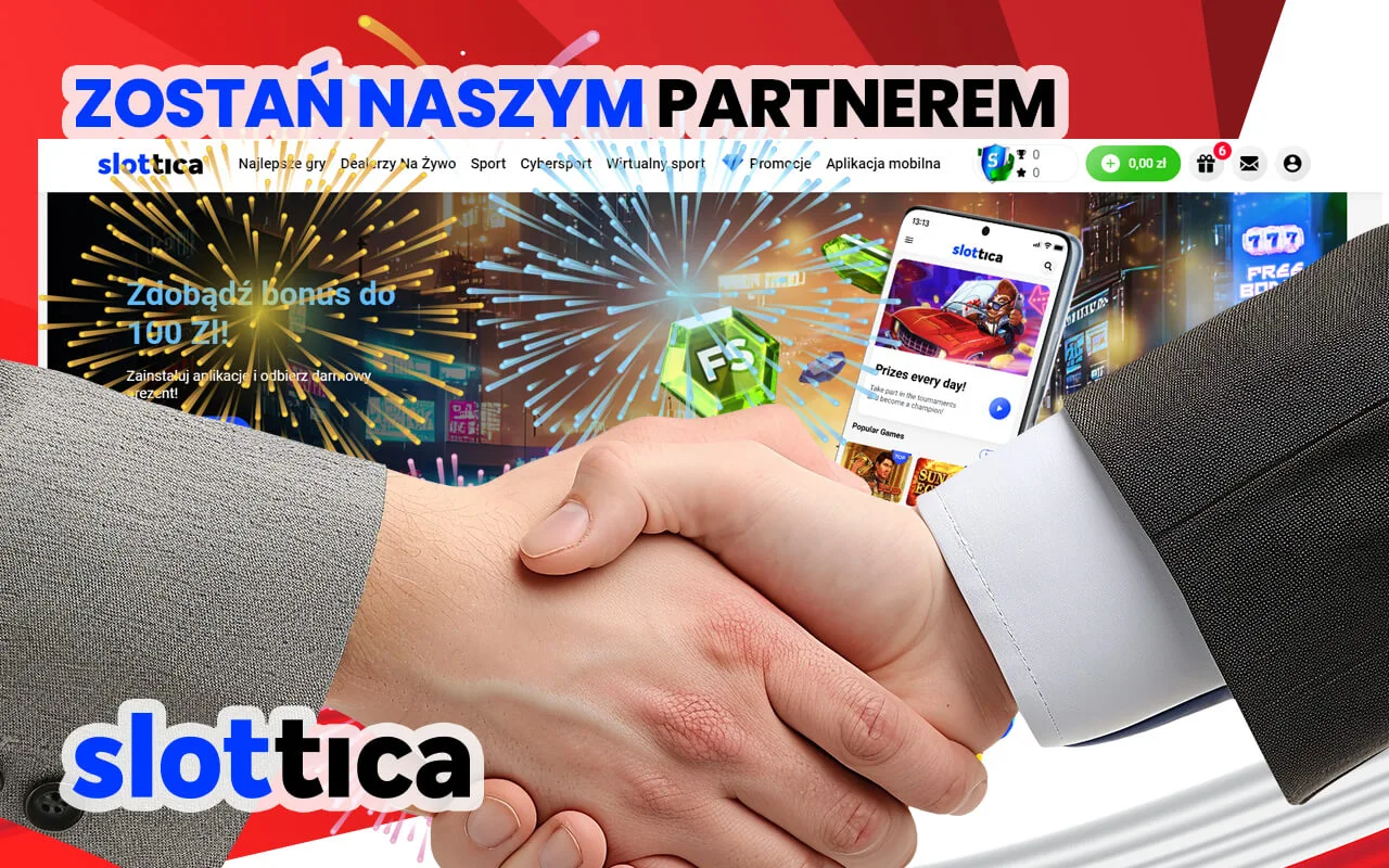 Przyjazny program partnerski Slottica Casino PL